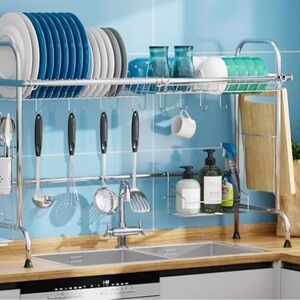 Over The Sink 2 tier Dish Drying Rack